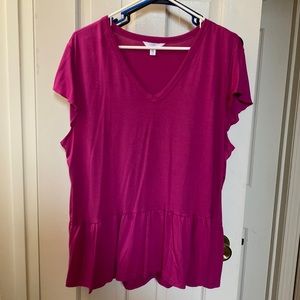 Pink blouse XXL